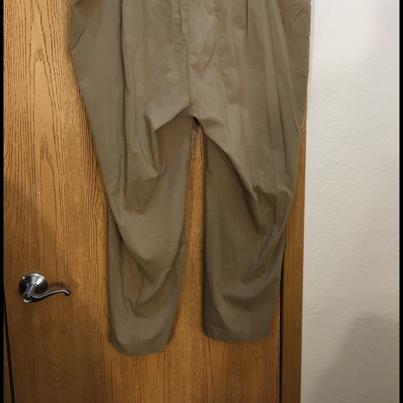 4X GEORGE KHAKI PANTS w SPANDEX & POCKETS - Picture 9 of 10